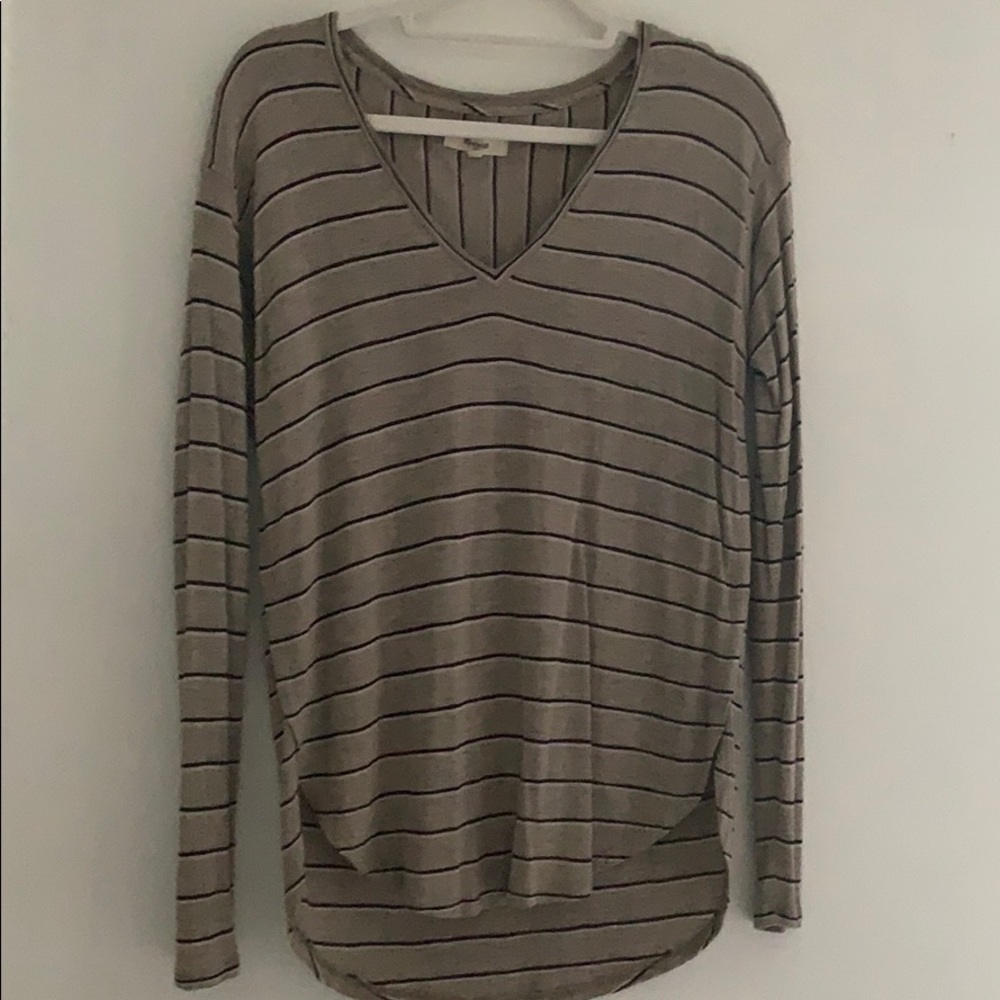 Women’s Madewell long sleeve tunic top